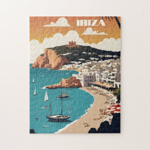 Ibiza, Spanje Reisposter Legpuzzel