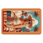 Ibiza, Spanje Reisposter Magneet (Horizontaal)