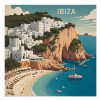 Ibiza, Spanje Reisposter