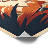 Ibiza, Spanje Reisposter Poster (Hoek)