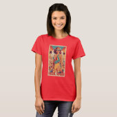 Ibiza, Spanje Reisposter T-shirt (Voorkant volledig)