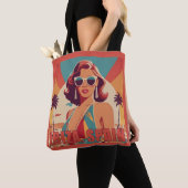 Ibiza, Spanje Reisposter Tote Bag (Dichtbij)