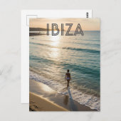 Ibiza Spanje Reizen Briefkaart (Voorkant / Achterkant)