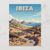 Ibiza Spanje Reizen Briefkaart (Voorkant)