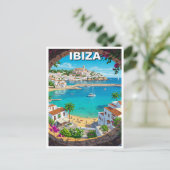 Ibiza Spanje Reizen Briefkaart