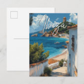 Ibiza Spanje Reizen Briefkaart -  stijl (Voorkant / Achterkant)