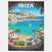 Ibiza Spanje Reizen Magneet (Voorkant)