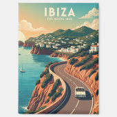  Ibiza Spanje Reizen Magneet (Voorkant)
