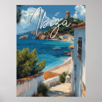 Ibiza Spanje Reizen Poster - stijl