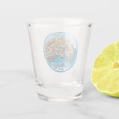 Ibiza Spanje Shot Glas (Achterkant)