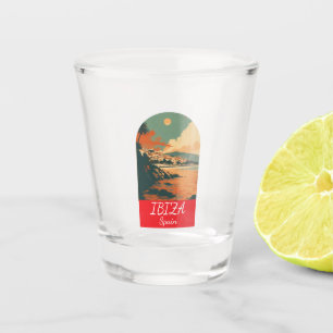 Ibiza Spanje Shot Glas