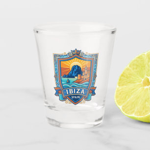 Ibiza Spanje Shot Glas