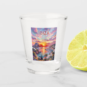 Ibiza Spanje Shot Glas