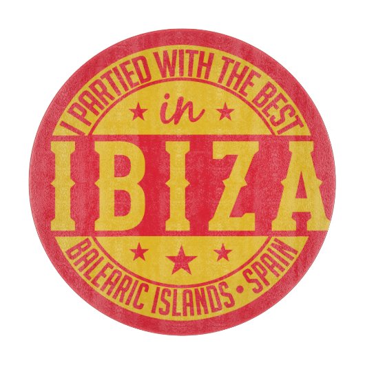 IBIZA Spanje Snijplank (Voorkant)