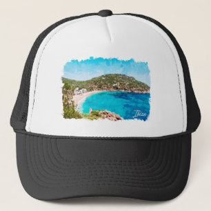 Ibiza Spanje Strand Landschap Reizen Trucker Pet