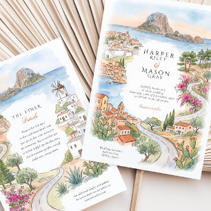 Ibiza Spanje Trouwen Kaart