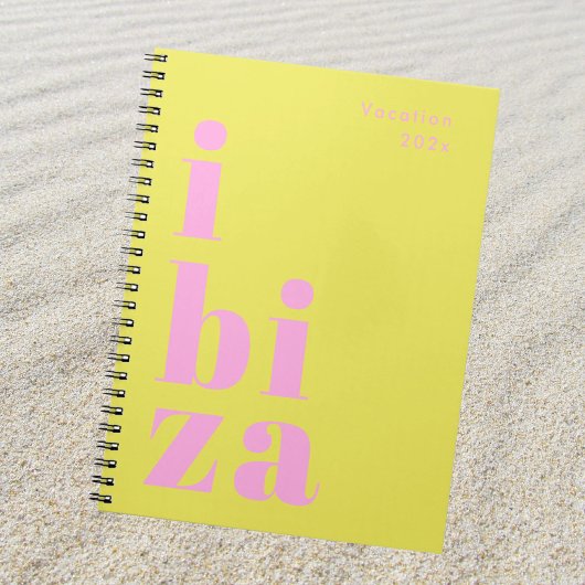 Ibiza Spanje vakantie Notitieboek