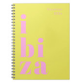 Ibiza Spanje vakantie Notitieboek (Voorkant)