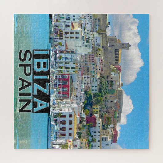 Ibiza Square Puzzle Legpuzzel (Horizontaal)