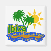 Ibiza State of Mind magneet (Voorkant)