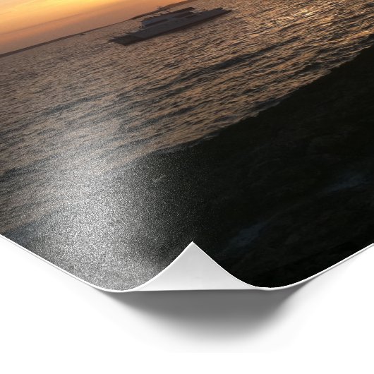 Ibiza Sunset Foto Afdruk (Hoek)