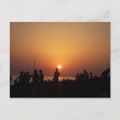 Ibiza Sunset Strip Briefkaart (Voorkant)