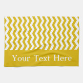 Ibiza Sunset Wave Chevron aanpasbaar Theedoek (Horizontaal)