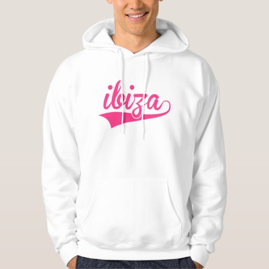 Ibiza Tekst 2 Hoodie (Voorkant)