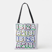 ibiza tote bag (Achterkant)