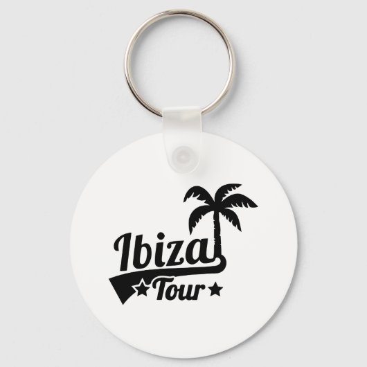 Ibiza tour sleutelhanger (Voorkant)