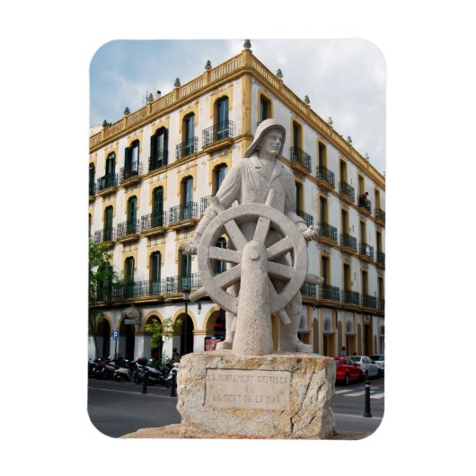 Ibiza Town Magnet Magneet (Verticaal)
