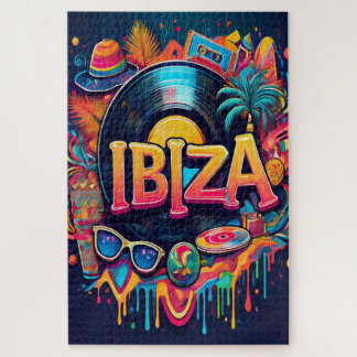 Ibiza Vibes – Een stoutmoedige viering van muziek Legpuzzel