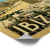 Ibiza Vintage Travel Poster (Hoek)