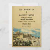 Ibiza Wedding Invitation Spanje