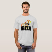 ibiza zomerzon design dj t shirt (Voorkant volledig)