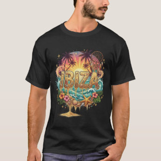 Ibiza Zonsondergang Paradijs T-shirt