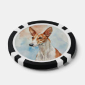 Ibizaanse Hond Acryl Fototegel Poker Chips (Enkel)