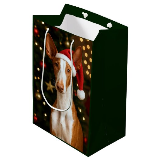 Ibizaanse Hound Vakantie  Medium Cadeauzakje (Voorkant Gekanteld)