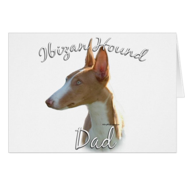 Ibizan Hound Dad 2 (Voorkant Horizontaal)