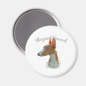 Ibizan Hound Dad 2 Magneet (Voorkant / Achterkant)