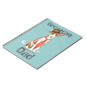 Ibizan Hound Dad Notitieboek (Linkerzijde)