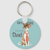 Ibizan Hound Dad Sleutelhanger (Voorkant)