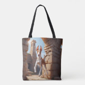Ibizan Hound Elegant Tote Bag (Achterkant)
