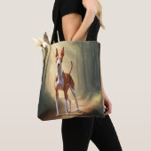 Ibizan Hound Elegante Canvas tas (Dichtbij)
