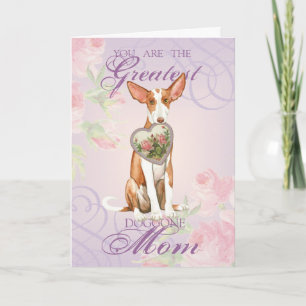 Ibizan Hound Heart Mam Kaart