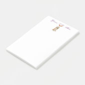Ibizan Hound Heart Mam Post-it® Notes (Schuin)