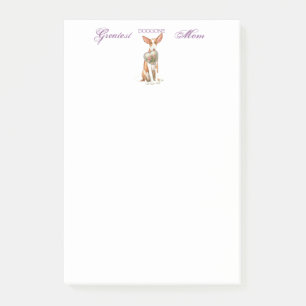 Ibizan Hound Heart Mam Post-it® Notes