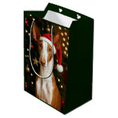 Ibizan Hound Holiday  Medium Cadeauzakje (Achterkant Gekanteld)