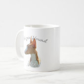 Ibizan Hound Moeder 2 Koffiemok (Voorkant links)