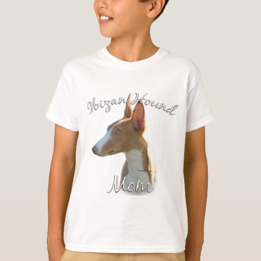Ibizan Hound Moeder 2 T-shirt (Voorkant)